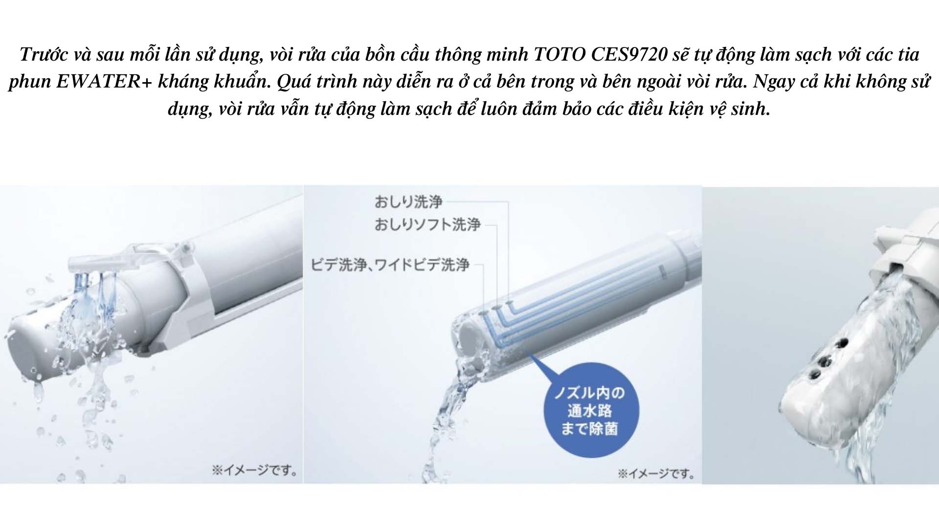 Bồn cầu một khối TOTO CES9720 tự động cao cấp