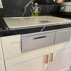 Bếp từ Hitachi HT-N8STWF size 75cm 3 bếp từ-1 lò nướng