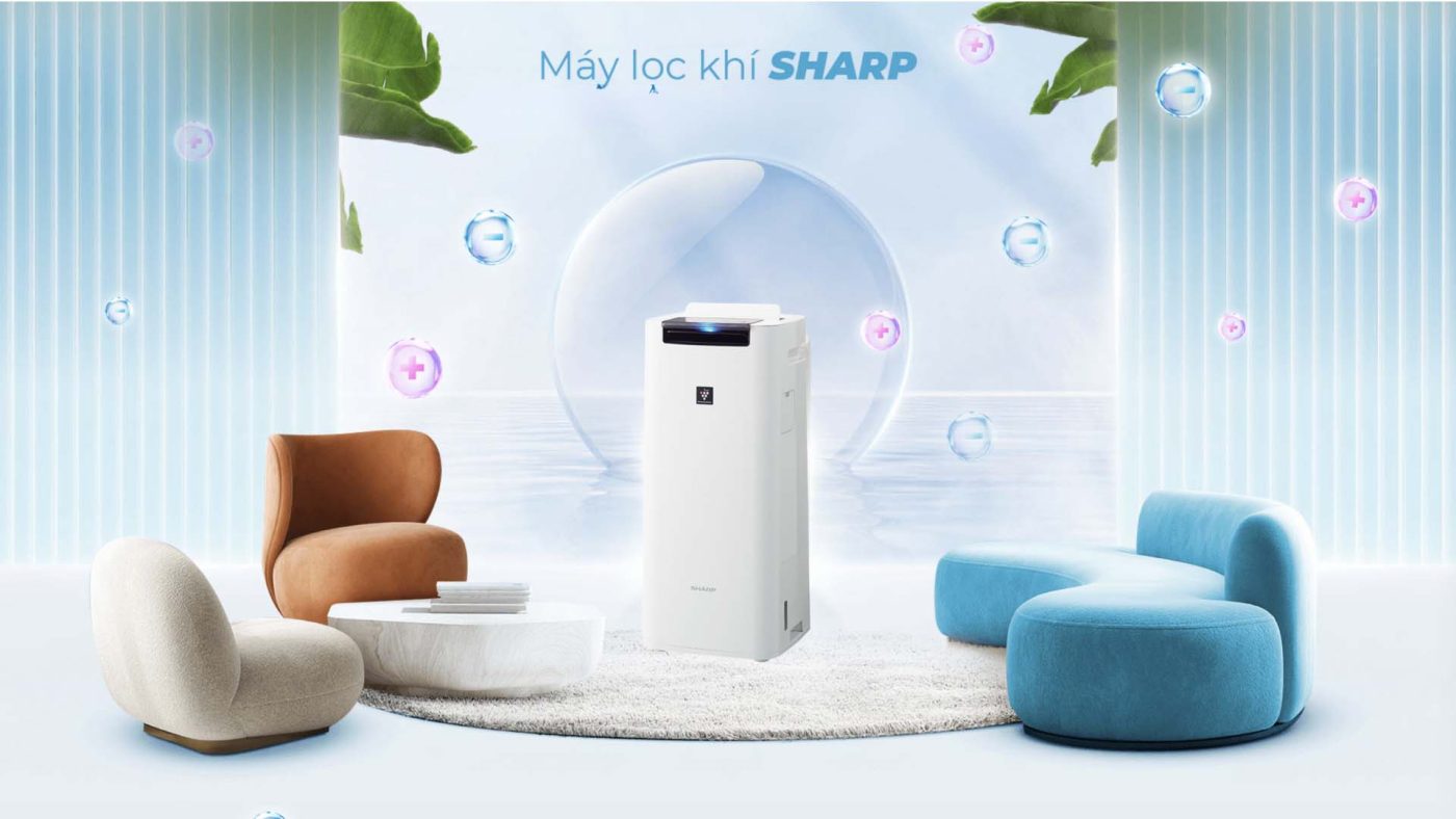 Máy lọc không khí Sharp KI-NS40-W