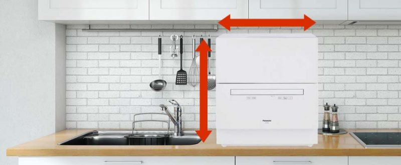 Máy rửa bát Panasonic NP-TA4-W