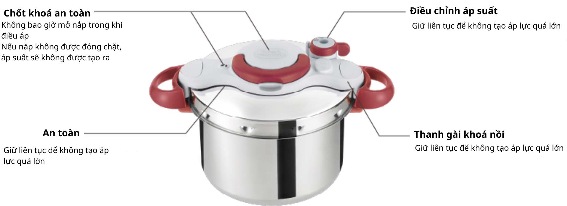 Nồi áp suất ClipsoMinut Easy 4.5L