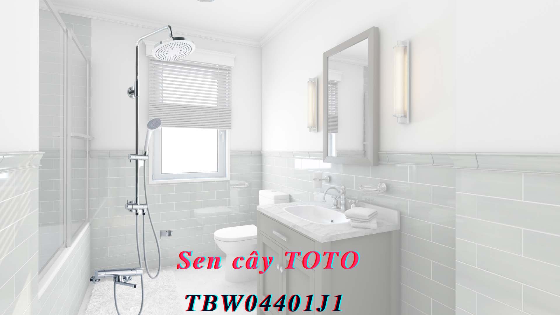 Hình ảnh Sen cây TOTO TBW04401J1 với thiết kế hiện đại