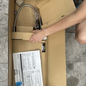 Vòi rửa bát TOTO TKN34PBRRA đầu vòi rút 65cm model 2023