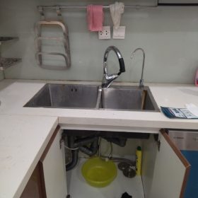 Vòi rửa bát TOTO TKN34PBRRA đầu vòi rút 65cm model 2023